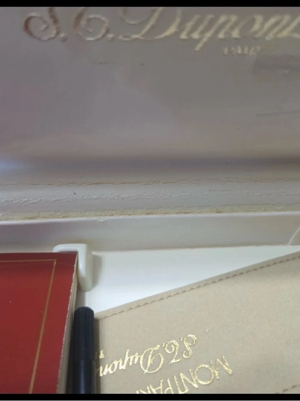 S.T. Dupont Chairman Brown & Gold Rollerball Pen